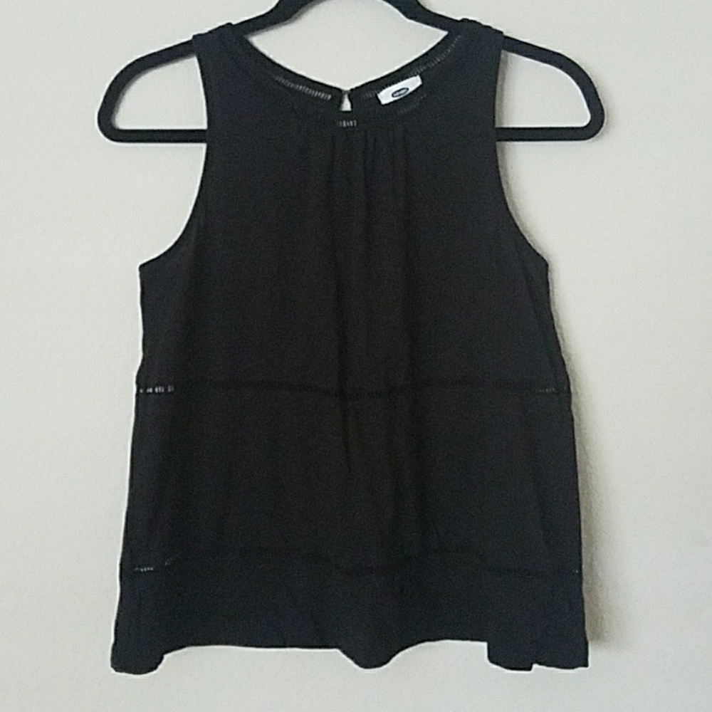 Black Sleeveless Top